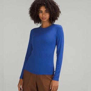 NWT RARE COLOR Lululemon Hold Tight Long Sleeve Shirt size 6